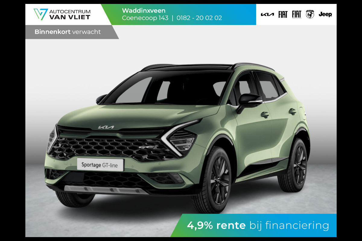 Kia Sportage 1.6 T-GDi Hybrid GT-Line Limited Edition l GT-line exterieur l Navigatie l Keyless go l 18 inch GT velgen l levering Juli l Prijs bij particuliere verkoop incl. inruilpremie Kia Sportage 1.6 T-GDi Hybrid GT-Line Limited Edition l GT-line exterieur l Navigatie l Keyless go l 18 inch GT velgen l levering Juli l Prijs bij particuliere verkoop incl. inruilpremie
