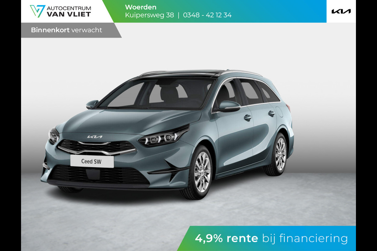 Kia Ceed Sportswagon 1.0 T-GDi Design Edition | Levering April | Camera | Apple Carplay | Adapt. Cruise | Stoel&Stuur Verwarming | Navi | Keyless Kia Ceed Sportswagon 1.0 T-GDi Design Edition | Levering April | Camera | Apple Carplay | Adapt. Cruise | Stoel&Stuur Verwarming | Navi | Keyless