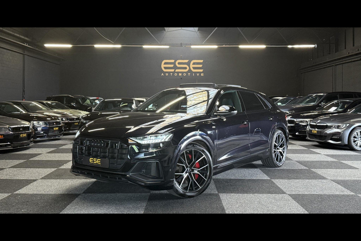 Audi Q8 60 TFSI e quattro Competition | B&O 3D | RS Stoelen | Panoramadak | Head-up | Softclose | 360 Audi Q8 60 TFSI e quattro Competition | B&O 3D | RS Stoelen | Panoramadak | Head-up | Softclose | 360