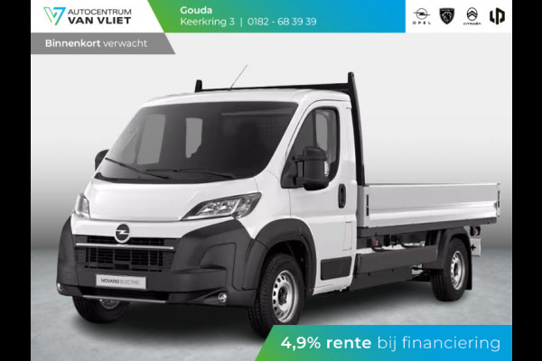 Opel Movano Electric 4.25t L3 Zwaar 110 kWh | Open laadbak | 420km WLTP actieradius |
