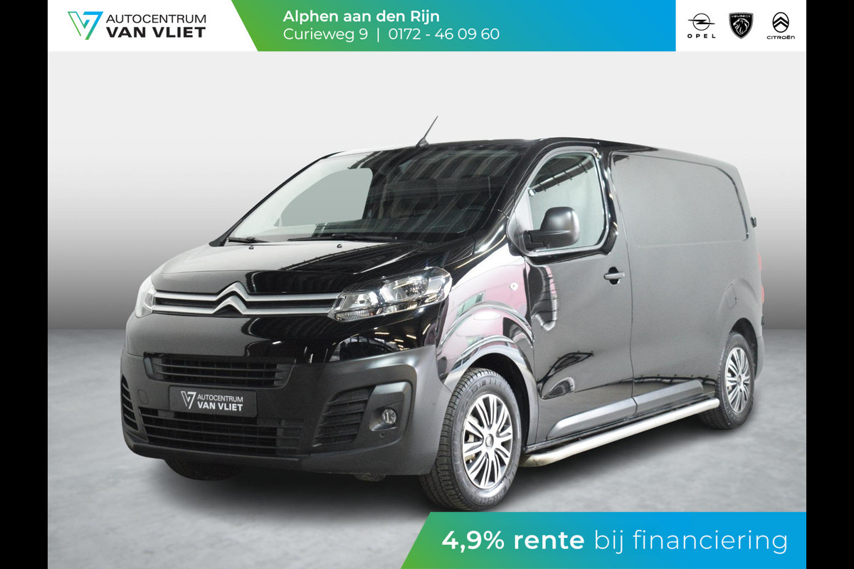 Citroën Jumpy 1.5 BlueHDI 100 M Club LAADRUIMTEBETIMMERING | SIDEBARS | NAVIGATIE | CARPLAY | ACHTERUITRIJCAMERA MET SENSOREN | 60.883km Citroën Jumpy 1.5 BlueHDI 100 M Club LAADRUIMTEBETIMMERING | SIDEBARS | NAVIGATIE | CARPLAY | ACHTERUITRIJCAMERA MET SENSOREN | 60.883km