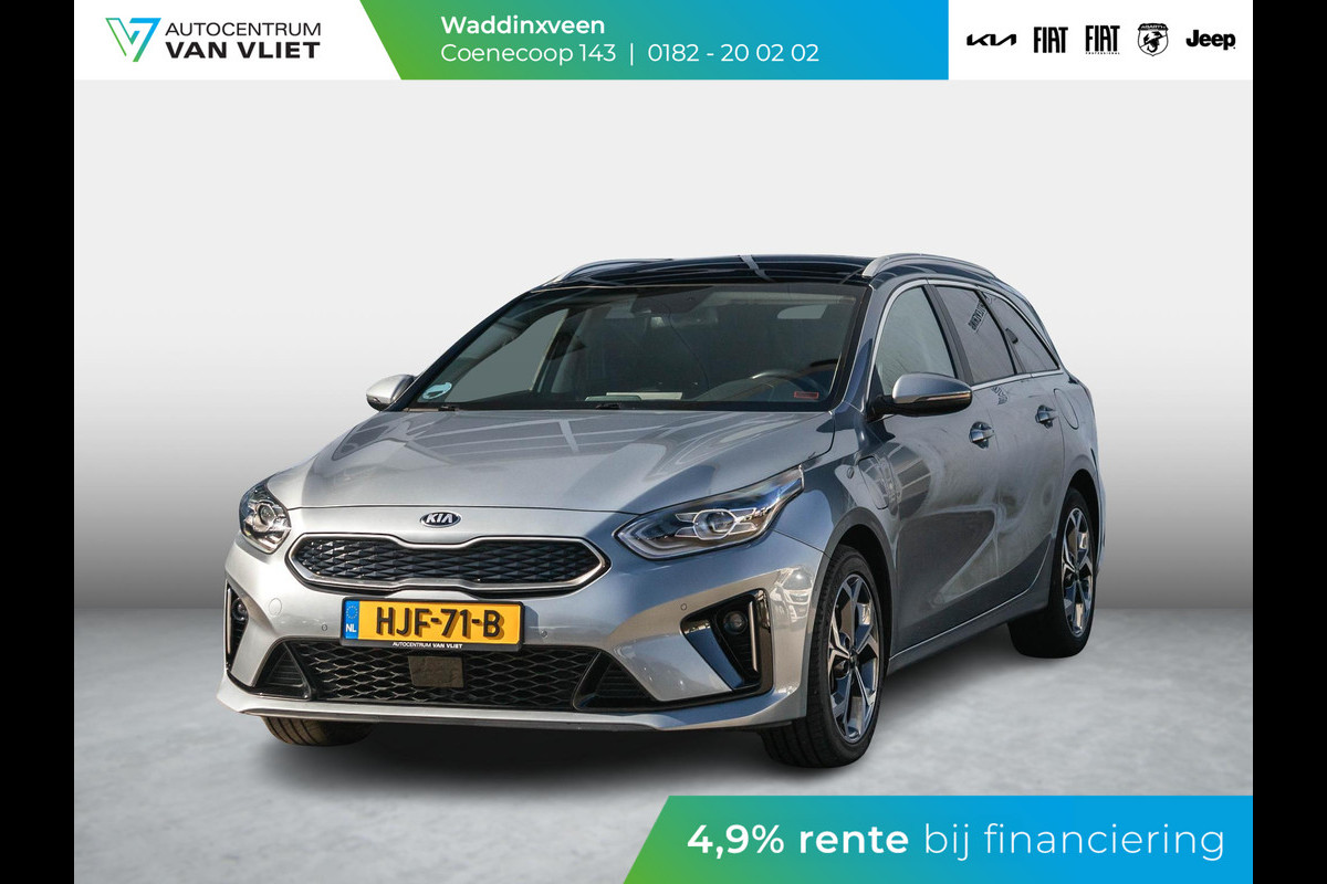 Kia Ceed Sportswagon 1.6 GDI PHEV ExecutiveLine Lederen bekleding l stoel verwarming en ventilatie l Schuifkantel dak l trekhaak l 1300 KG trekgewicht Kia Ceed Sportswagon 1.6 GDI PHEV ExecutiveLine Lederen bekleding l stoel verwarming en ventilatie l Schuifkantel dak l trekhaak l 1300 KG trekgewicht