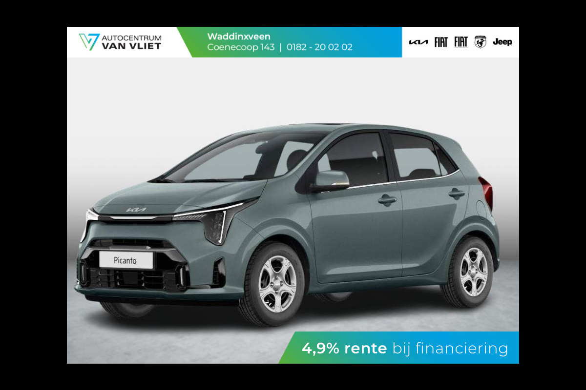 Kia Picanto 1.0 DPI DynamicLine ANWB Private Lease v.a.€ 249,-| MY25 | Navi | Airco | Cruise | Camera | Apple Carplay | Kia Picanto 1.0 DPI DynamicLine ANWB Private Lease v.a.€ 249,-| MY25 | Navi | Airco | Cruise | Camera | Apple Carplay |