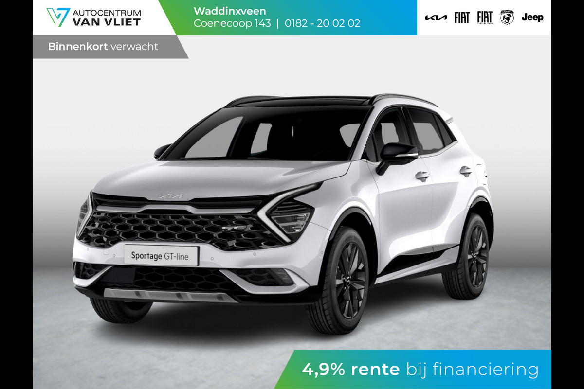 Kia Sportage 1.6 T-GDi Hybrid GT-Line Limited Edition l GT-line exterieur l Navigatie l Keyless go l 18 inch GT velgen l levering Juli l Prijs bij particuliere verkoop incl. inruilpremie Kia Sportage 1.6 T-GDi Hybrid GT-Line Limited Edition l GT-line exterieur l Navigatie l Keyless go l 18 inch GT velgen l levering Juli l Prijs bij particuliere verkoop incl. inruilpremie