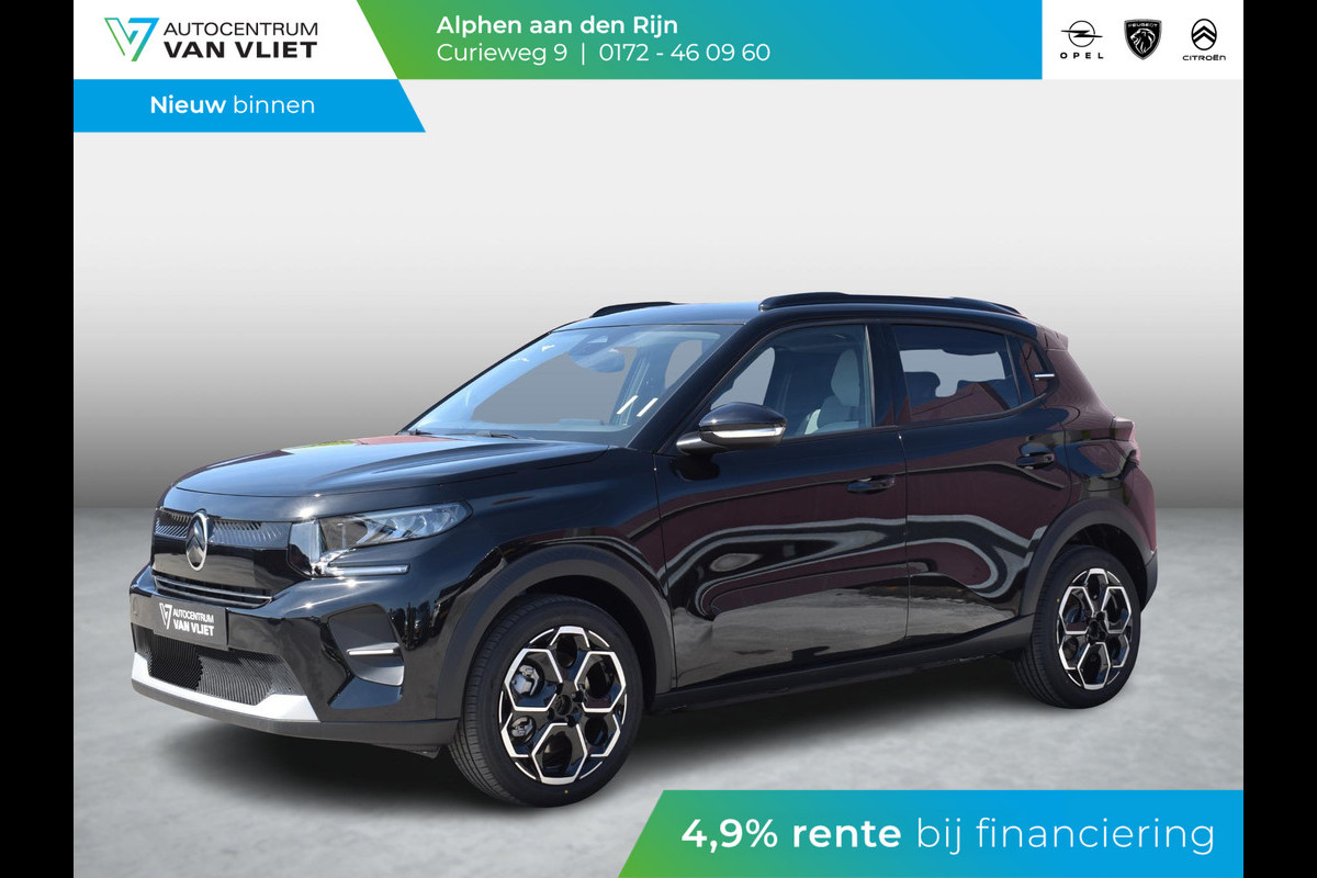 Citroën ë-C3 Max 113pk 44 kWh 3 FASE | ACHTERUITRIJCAMERA MET SENSOREN | NAVIGATIE & CARPLAY | E.C.C. | UIT VOORRAAD LEVERBAAR Citroën ë-C3 Max 113pk 44 kWh 3 FASE | ACHTERUITRIJCAMERA MET SENSOREN | NAVIGATIE & CARPLAY | E.C.C. | UIT VOORRAAD LEVERBAAR