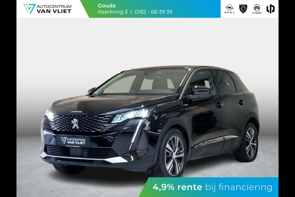 Peugeot 3008 1.6 HYbrid 225 Allure Automaat | Navigatie | Achteruitrijcamera | Cruise Control | Apple Carplay/Android Auto Peugeot 3008 1.6 HYbrid 225 Allure Automaat | Navigatie | Achteruitrijcamera | Cruise Control | Apple Carplay/Android Auto