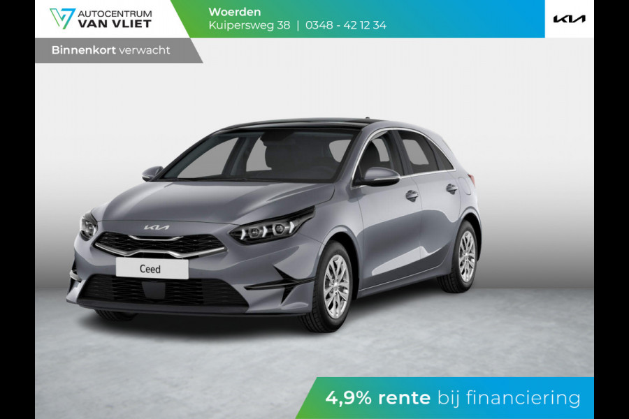 Kia Ceed 1.0 T-GDi Design Edition | Snel leverbaar | Camera | Apple Carplay | Adapt. Cruise | Stoel&Stuur Verwarming | Navi | Keyless