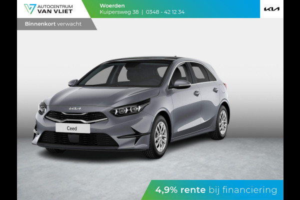 Kia Ceed 1.0 T-GDi Design Edition | Snel leverbaar | Camera | Apple Carplay | Adapt. Cruise | Stoel&Stuur Verwarming | Navi | Keyless