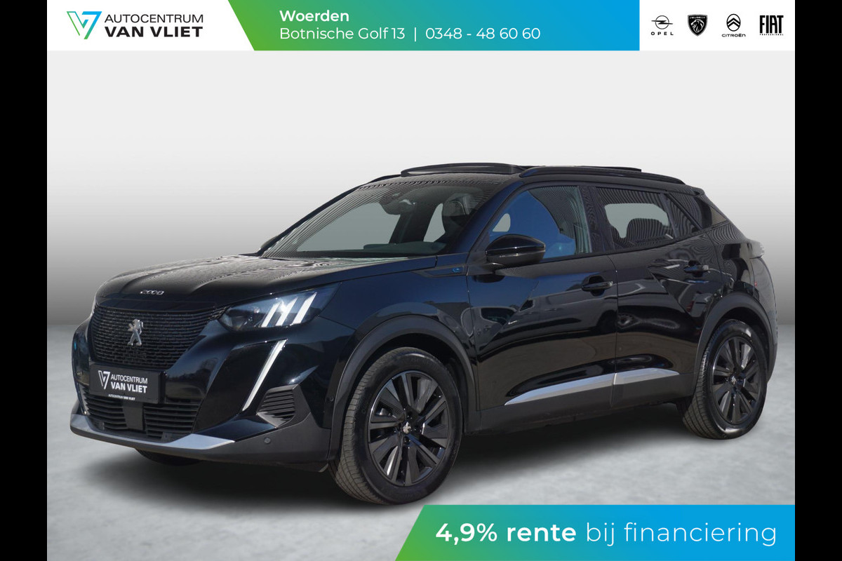 Peugeot e-2008 EV GT 50 kWh Leder Alcantara | Panoramadak Peugeot e-2008 EV GT 50 kWh Leder Alcantara | Panoramadak