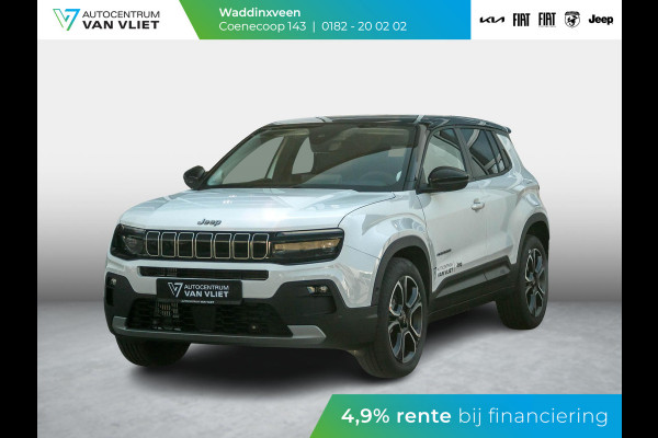 Jeep Avenger 1.2 e-Hybrid Summit | Schuif/Kanteldak | Winter Pack | Infotainment Pack | Snow White