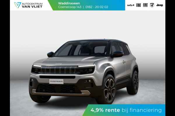 Jeep Avenger 1.2 e-Hybrid Summit | Winter Pack | Schuif/Kanteldak | Infotainment&Convience Pack | Bicolore