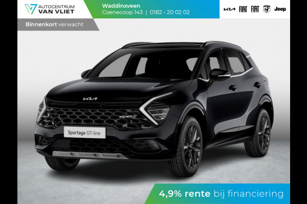 Kia Sportage 1.6 T-GDi Hybrid GT-Line | Levering Juni | Clima | Stoel-/stuurverwarming | Schuif-/kanteldak | Carplay | Navi | Adapt. Cruise | 18''