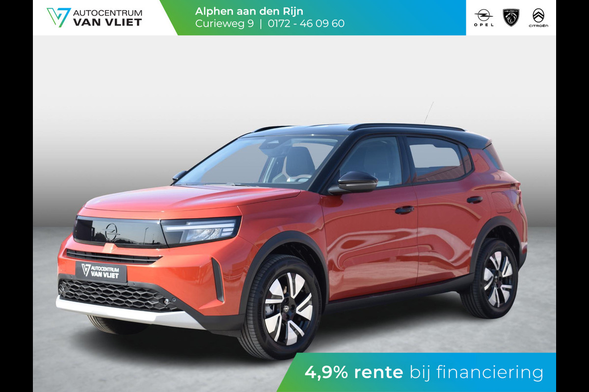 Opel Frontera Electric GS 44 kWh 3 FASE | NAVIGATIE / CARPLAY | ACHTERUITRIJCAMERA MET SENSOREN | E.C.C. | WINTERPAKKET Opel Frontera Electric GS 44 kWh 3 FASE | NAVIGATIE / CARPLAY | ACHTERUITRIJCAMERA MET SENSOREN | E.C.C. | WINTERPAKKET