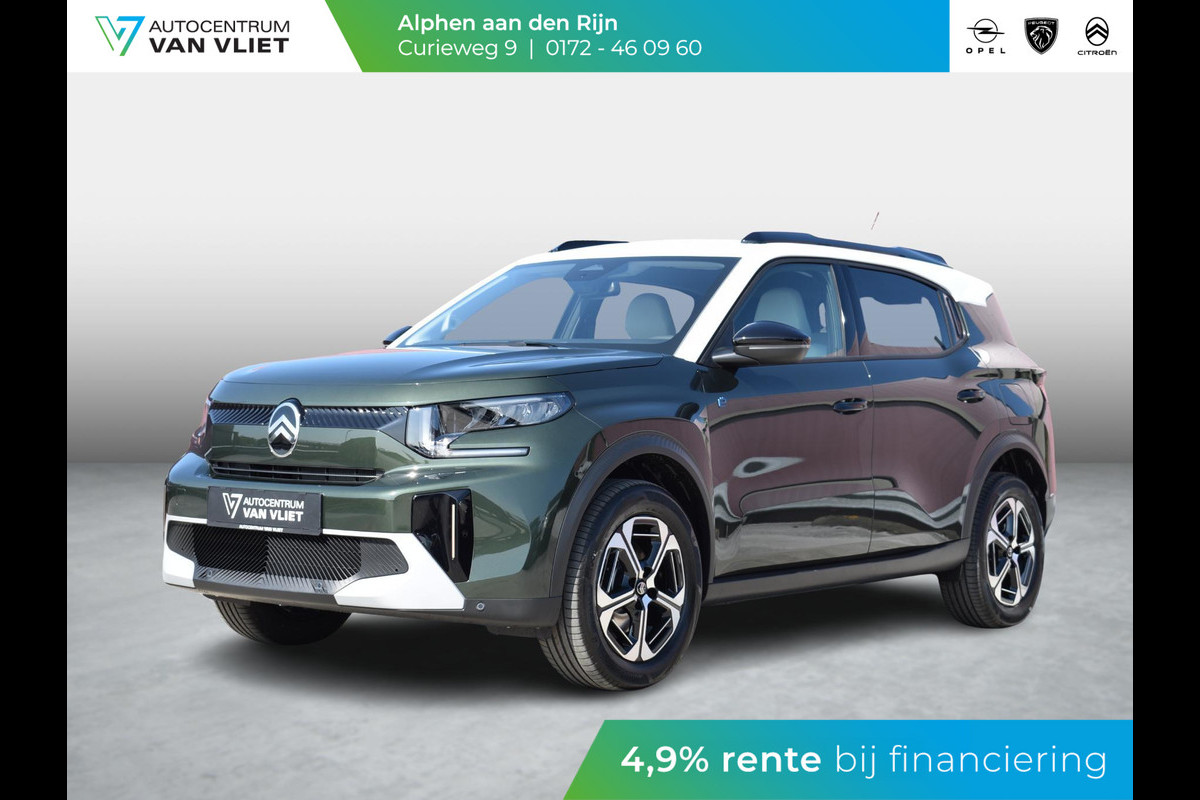Citroën Ë-C3 Aircross Max 113pk 44 kWh 3 FASE | ACHTERUITRIJCAMERA MET SENSOREN | NAVI & CARPLAY | E.C.C. | Citroën Ë-C3 Aircross Max 113pk 44 kWh 3 FASE | ACHTERUITRIJCAMERA MET SENSOREN | NAVI & CARPLAY | E.C.C. |