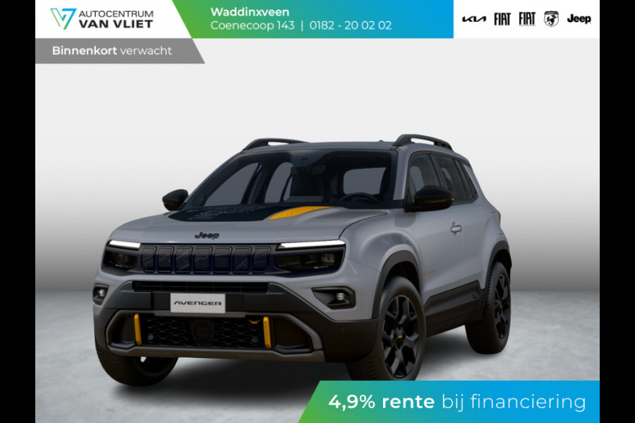 Jeep Avenger 1.2T 4xe The North Face | Clima | Apple Carplay | Adapt. Cruise | Elektr. A-Klep | Keyless | Navi | Stoel&Stuurverwarming