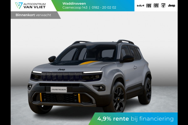 Jeep Avenger 1.2T 4xe The North Face | Clima | Apple Carplay | Adapt. Cruise | Elektr. A-Klep | Keyless | Navi | Stoel&Stuurverwarming