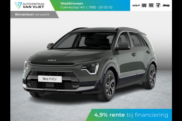 Kia Niro 1.6 GDi PHEV DynamicPlusLine | Levering augustus | Schuif-/kanteldak | Stoel-/stuurverwarming | LED | Head-up display | Navi | Clima | Camera