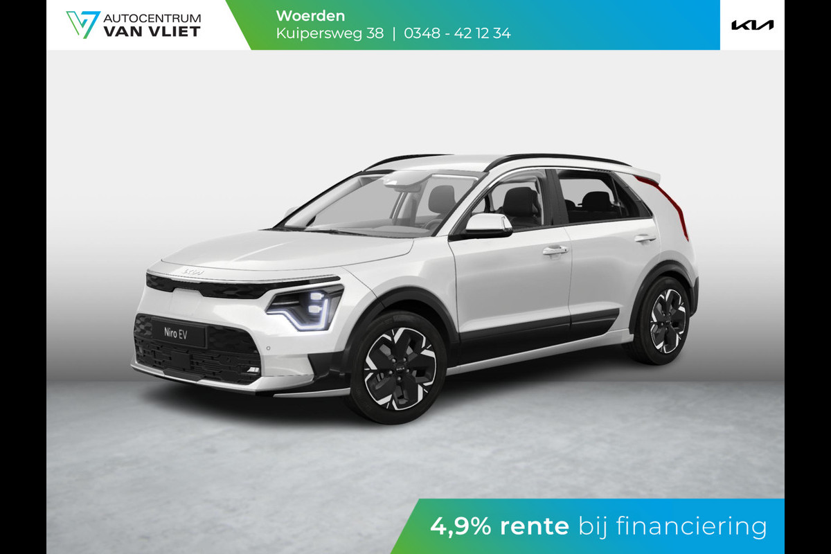 Kia Niro EV Air 64.8 kWh | Led koplampen | Stoel en stuurverwarming | Kia Niro EV Air 64.8 kWh | Led koplampen | Stoel en stuurverwarming |