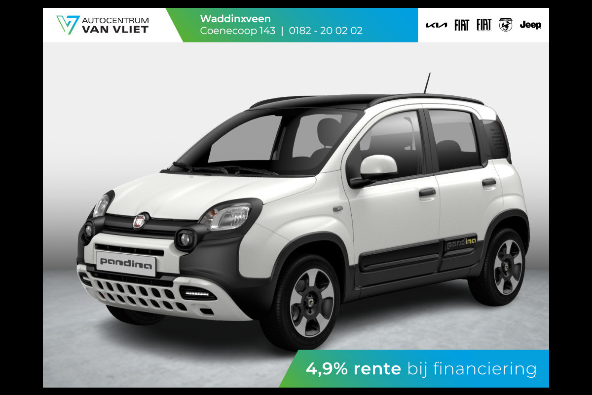 Fiat Panda Hybrid Pandina | Beschikbaarheid in overleg ! Fiat Panda Hybrid Pandina | Beschikbaarheid in overleg !
