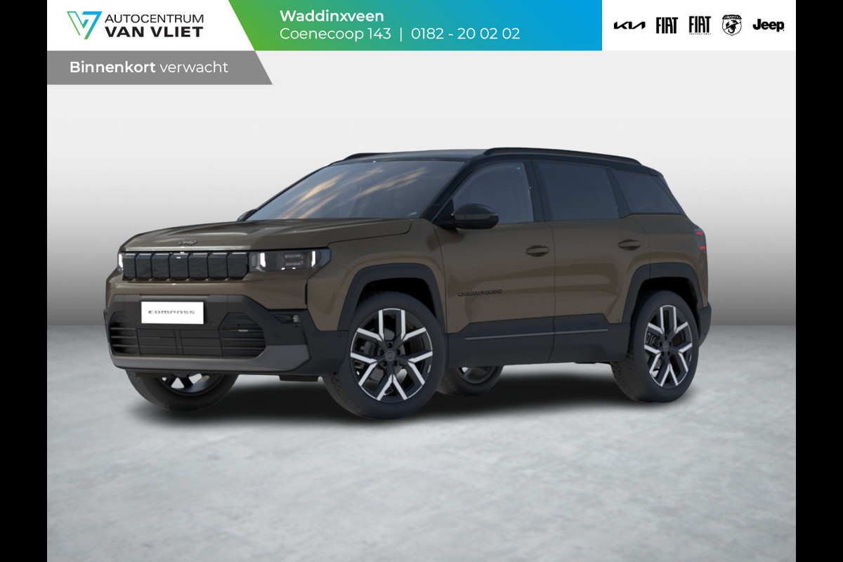 Jeep Compass First Edition 74 kWh | Adapt. Cruise | Camera | Carplay | 20" | Elektr. A-Klep | Navi | Winter Pack Jeep Compass First Edition 74 kWh | Adapt. Cruise | Camera | Carplay | 20" | Elektr. A-Klep | Navi | Winter Pack