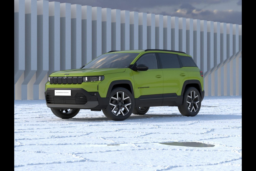 Jeep Compass First Edition 74 kWh | Adapt. Cruise | Camera | Carplay | 20" | Elektr. A-Klep | Navi | Winter Pack | Private Lease € 760,-*