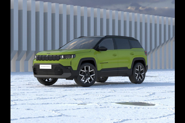Jeep Compass First Edition 74 kWh | Adapt. Cruise | Camera | Carplay | 20" | Elektr. A-Klep | Navi | Winter Pack