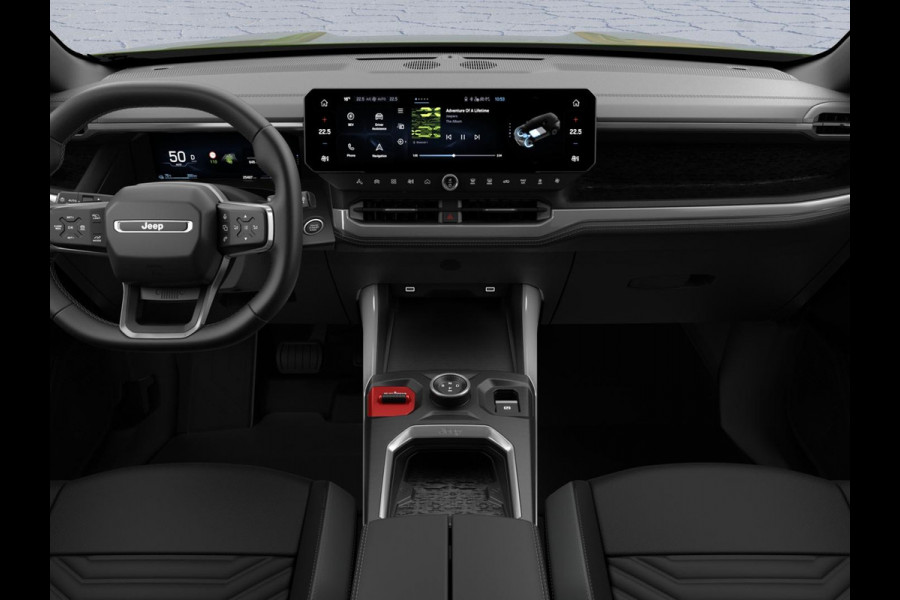 Jeep Compass First Edition 74 kWh | Adapt. Cruise | Camera | Carplay | 20" | Elektr. A-Klep | Navi | Winter Pack