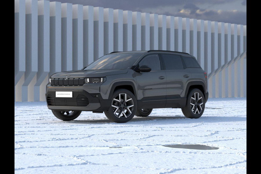 Jeep Compass First Edition 74 kWh | Adapt. Cruise | Camera | Carplay | 20" | Elektr. A-Klep | Navi | Winter Pack