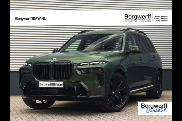 BMW X7 xDrive40i M-Sport Pro - 7-Zits - Individual "Malachitgrün" - Executive Drive Pro - Active Steering