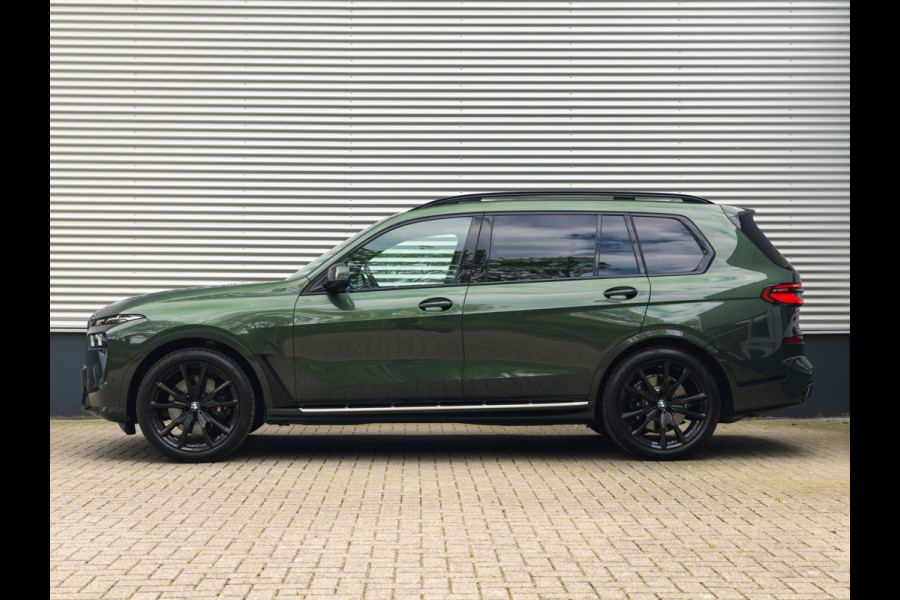 BMW X7 xDrive40i M-Sport Pro - 7-Zits - Individual "Malachitgrün" - Executive Drive Pro - Active Steering