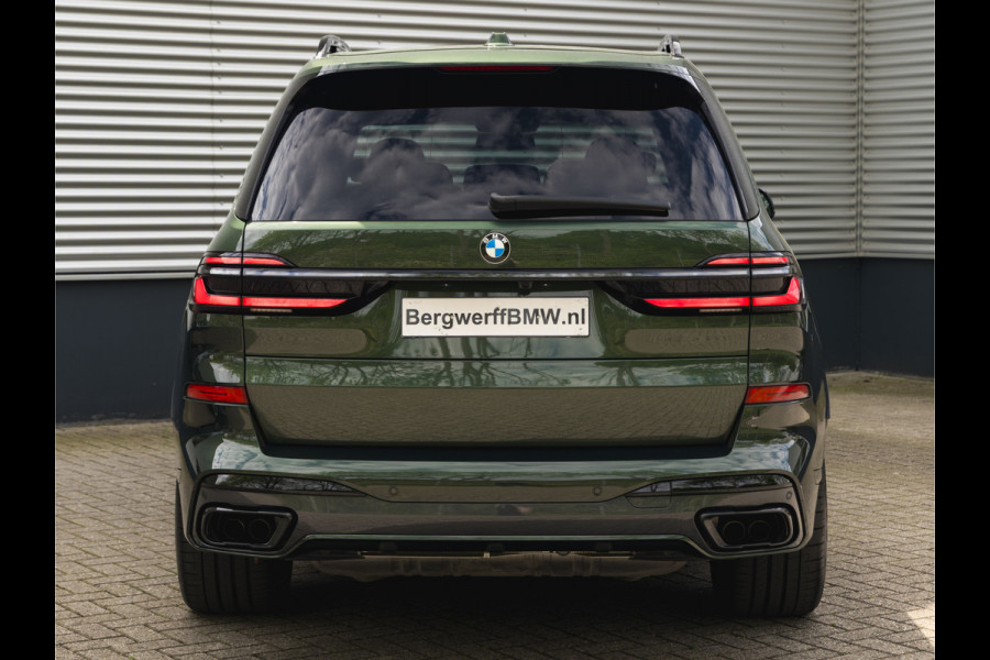 BMW X7 xDrive40i M-Sport Pro - 7-Zits - Individual "Malachitgrün" - Executive Drive Pro - Active Steering