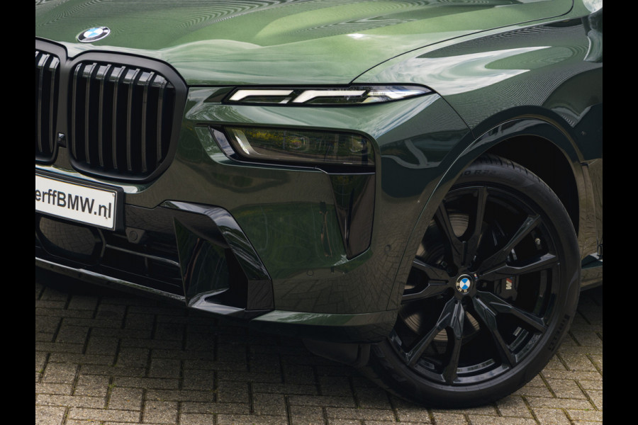 BMW X7 xDrive40i M-Sport Pro - 7-Zits - Individual "Malachitgrün" - Executive Drive Pro - Active Steering