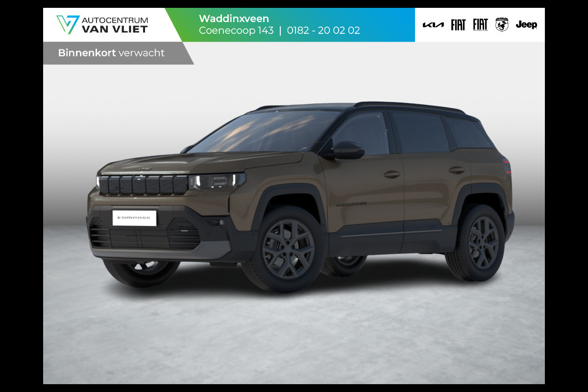Jeep Compass 1.2 e-Hybrid First Edition | Adapt. Cruise | Camera | Carplay | 18" | Elektr. A-Klep | Navi | Winter Pack Jeep Compass 1.2 e-Hybrid First Edition | Adapt. Cruise | Camera | Carplay | 18" | Elektr. A-Klep | Navi | Winter Pack