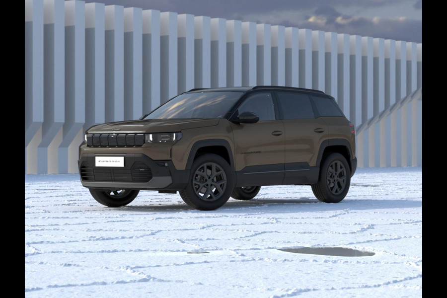 Jeep Compass 1.2 e-Hybrid First Edition | Adapt. Cruise | Camera | Carplay | 18" | Elektr. A-Klep | Navi | Winter Pack