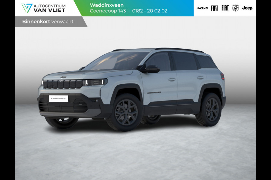 Jeep Compass 1.2 e-Hybrid First Edition | Adapt. Cruise | Camera | Carplay | 18" | Elektr. A-Klep | Navi | Winter Pack