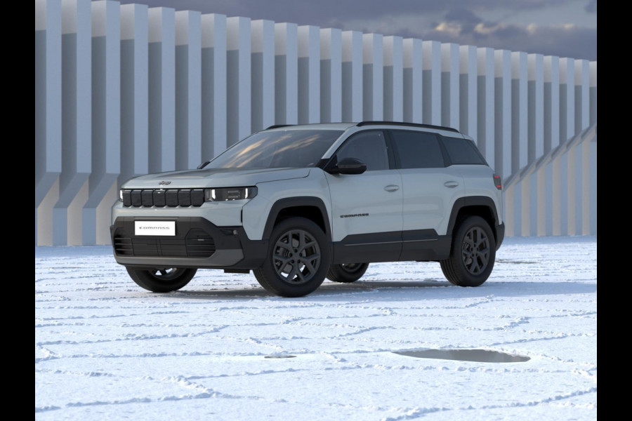 Jeep Compass 1.2 e-Hybrid First Edition | Adapt. Cruise | Camera | Carplay | 18" | Elektr. A-Klep | Navi | Winter Pack