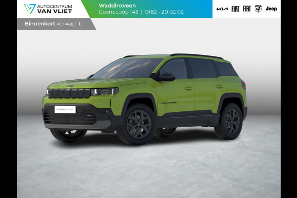 Jeep Compass 1.2 e-Hybrid First Edition | Adapt. Cruise | Camera | Carplay | 18" | Elektr. A-Klep | Navi | Winter Pack