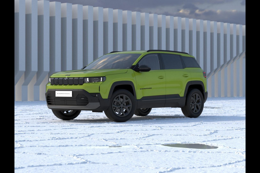 Jeep Compass 1.2 e-Hybrid First Edition | Adapt. Cruise | Camera | Carplay | 18" | Elektr. A-Klep | Navi | Winter Pack