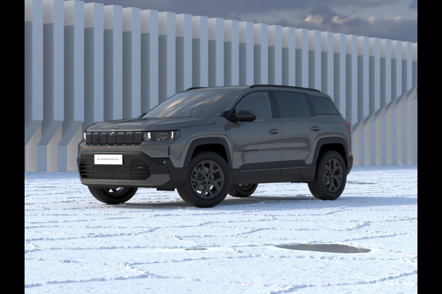 Jeep Compass 1.2 e-Hybrid First Edition | Adapt. Cruise | Camera | Carplay | 18" | Elektr. A-Klep | Navi | Winter Pack
