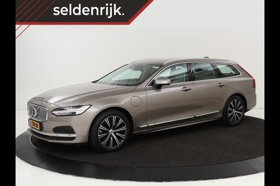Volvo V90 2.0 T6 AWD Recharge Business Pro | Trekhaak | Leder | Stoel & stuurverwarming | Harman/Kardon | Adaptive cruise | Camera | Carplay | Keyless | Navigatie