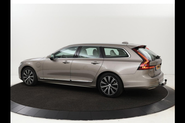 Volvo V90 2.0 T6 AWD Recharge Business Pro | Trekhaak | Leder | Stoel & stuurverwarming | Harman/Kardon | Adaptive cruise | Camera | Carplay | Keyless | Navigatie