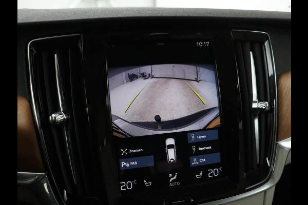 Volvo V90 2.0 T6 AWD Recharge Business Pro | Trekhaak | Leder | Stoel & stuurverwarming | Harman/Kardon | Adaptive cruise | Camera | Carplay | Keyless | Navigatie