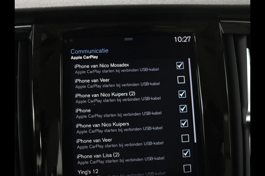 Volvo V90 2.0 T6 AWD Recharge Business Pro | Trekhaak | Leder | Stoel & stuurverwarming | Harman/Kardon | Adaptive cruise | Camera | Carplay | Keyless | Navigatie