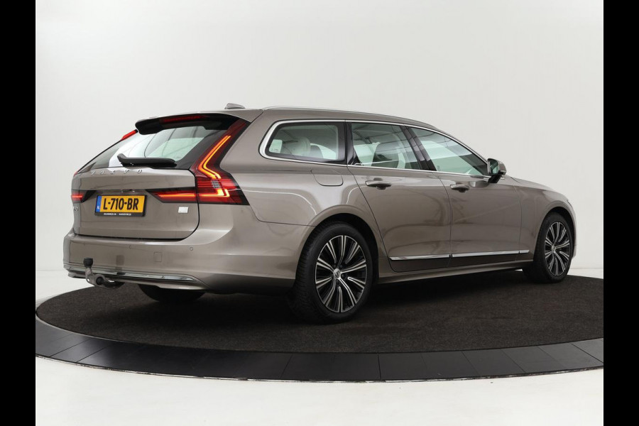 Volvo V90 2.0 T6 AWD Recharge Business Pro | Trekhaak | Leder | Stoel & stuurverwarming | Harman/Kardon | Adaptive cruise | Camera | Carplay | Keyless | Navigatie