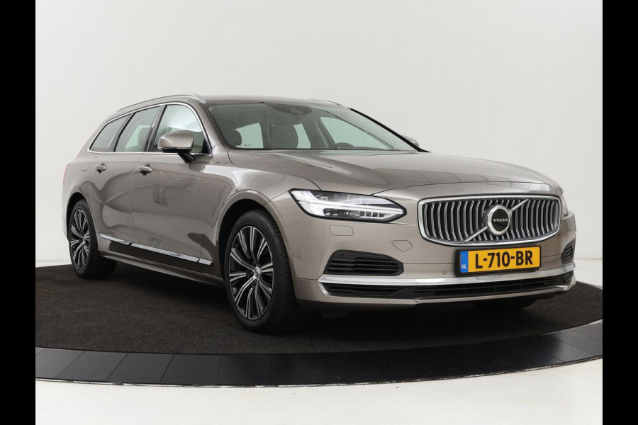 Volvo V90 2.0 T6 AWD Recharge Business Pro | Trekhaak | Leder | Stoel & stuurverwarming | Harman/Kardon | Adaptive cruise | Camera | Carplay | Keyless | Navigatie