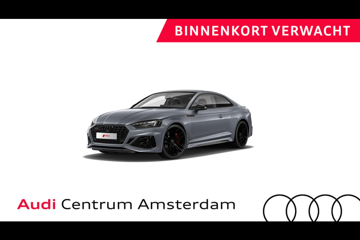 Audi RS5 Coupe 2.9 TFSI quattro 450pk | Panoramadak | Dynamic pakket | HUD | B&O Soundsystem | Matrix Laser led Audi RS5 Coupe 2.9 TFSI quattro 450pk | Panoramadak | Dynamic pakket | HUD | B&O Soundsystem | Matrix Laser led