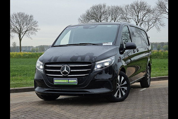 Mercedes-Benz Vito 116 CDI L3 2x-Zijdeur LED SELECT Navi Airco Automaat Bumpers-Kleur Lm-Velgen 3-Zits/ Leer DEMO BPM-Vrij!