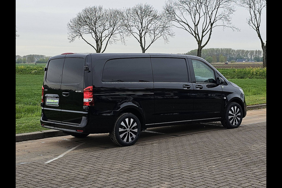 Mercedes-Benz Vito 116 CDI L3 2x-Zijdeur LED SELECT Navi Airco Automaat Bumpers-Kleur Lm-Velgen 3-Zits/ Leer DEMO BPM-Vrij!