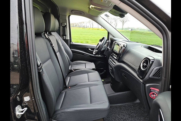 Mercedes-Benz Vito 116 CDI L3 2x-Zijdeur LED SELECT Navi Airco Automaat Bumpers-Kleur Lm-Velgen 3-Zits/ Leer DEMO BPM-Vrij!
