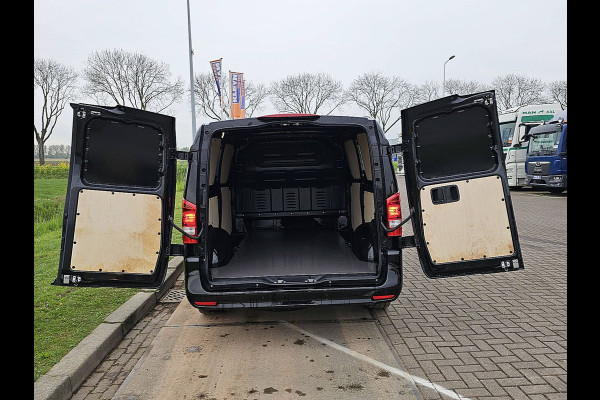 Mercedes-Benz Vito 116 CDI L3 2x-Zijdeur LED SELECT Navi Airco Automaat Bumpers-Kleur Lm-Velgen 3-Zits/ Leer DEMO BPM-Vrij!
